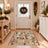 Hello Winter Patchwork Christmas Non‑Slip Washable Area Rug