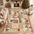 Hello Winter Patchwork Christmas Non‑Slip Washable Area Rug