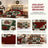 7-Piece Vintage Christmas Patchwork Comforter Set
