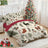 7 Pieces Cute Christmas Soft Lightweight Comforter Set
