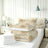 Liveonus 7pc Beige 3D Rose Lace Complete Bed In A Bag Comforter Set
