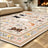 Liveonus Cute Cartoon Cat Floral Washable Area Rug