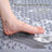 Liveonus Shower Mat Non Slip with Dolphin Foot Scrubber