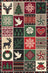 Liveonus Washable Christmas Area Rug for Home Holiday Decor