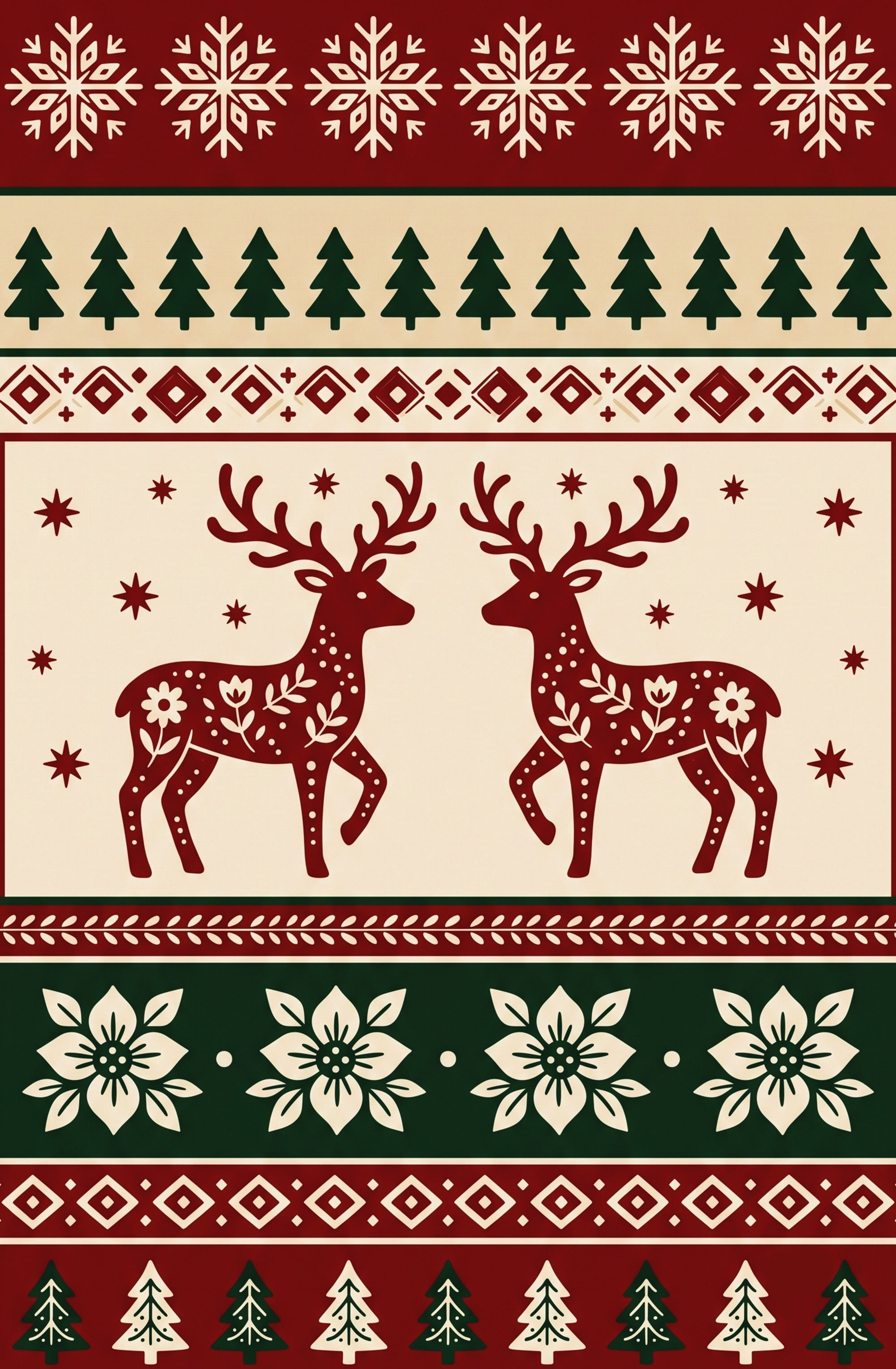 Liveonus Washable Christmas Area Rug for Home Holiday Decor