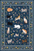Liveonus Cute Cartoon Cat Floral Washable Area Rug