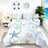 Liveonus 7 Pieces Coastal Ocean Seashell Starfish Comforter Set for All Season
