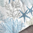 Liveonus 3 Piece Soft Beach Themed Coastal Comforter Set for All Season