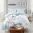 Liveonus 3 Piece Soft Beach Themed Coastal Comforter Set for All Season