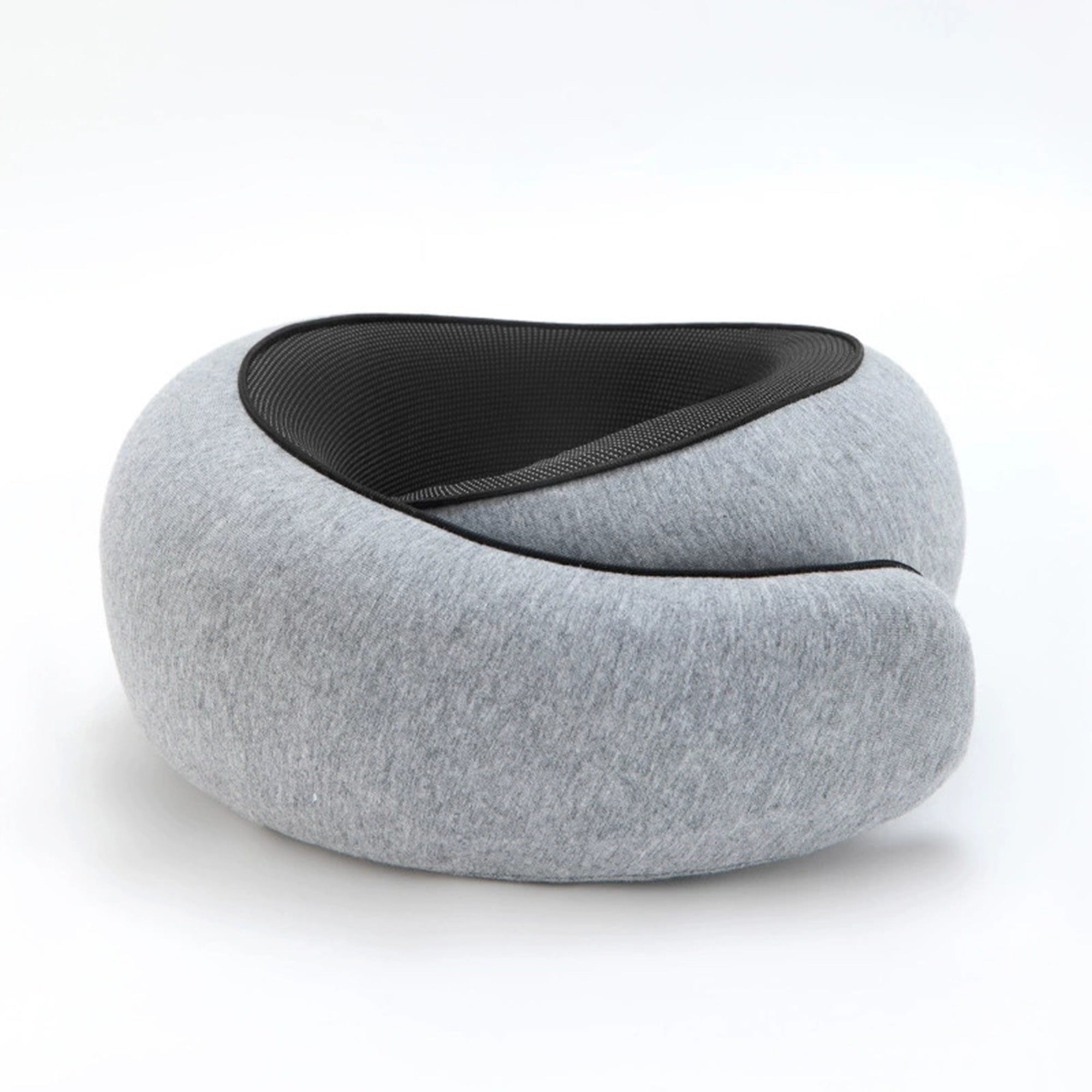 360° Ergonomic Memory Foam Travel Neck Pillow – Wrap-Around Chin Support