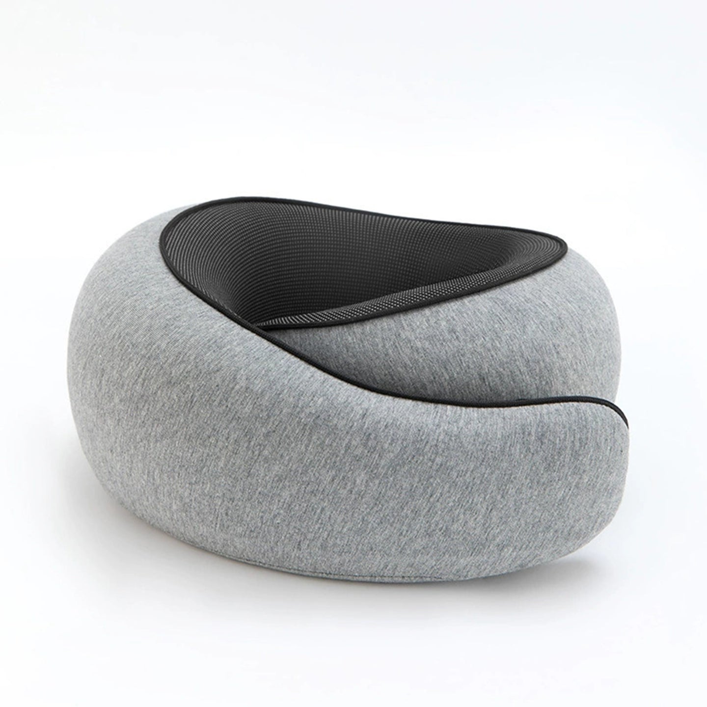 360° Ergonomic Memory Foam Travel Neck Pillow – Wrap-Around Chin Support