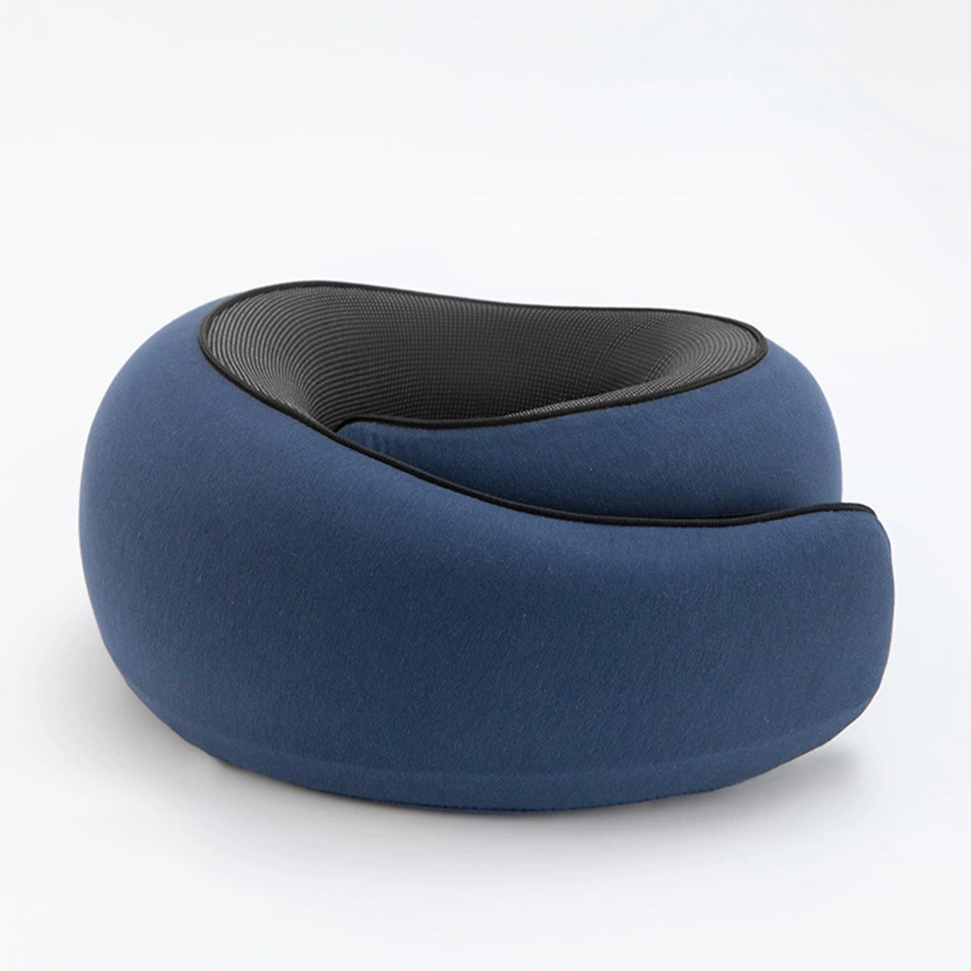 360° Ergonomic Memory Foam Travel Neck Pillow – Wrap-Around Chin Support