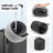 360° Ergonomic Memory Foam Travel Neck Pillow – Wrap-Around Chin Support