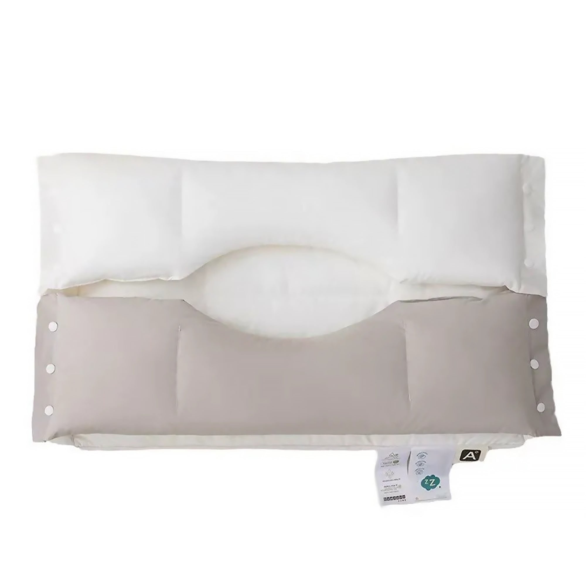 Ergonomic Multi-Zone Cervical Pillow