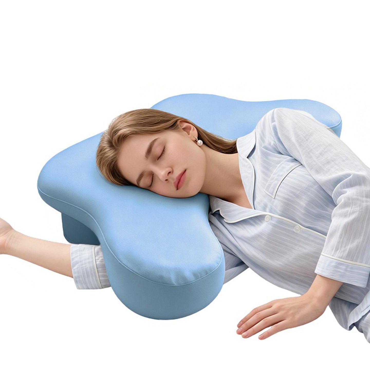 Ergonomic Side Sleeper Arm Support Pillow