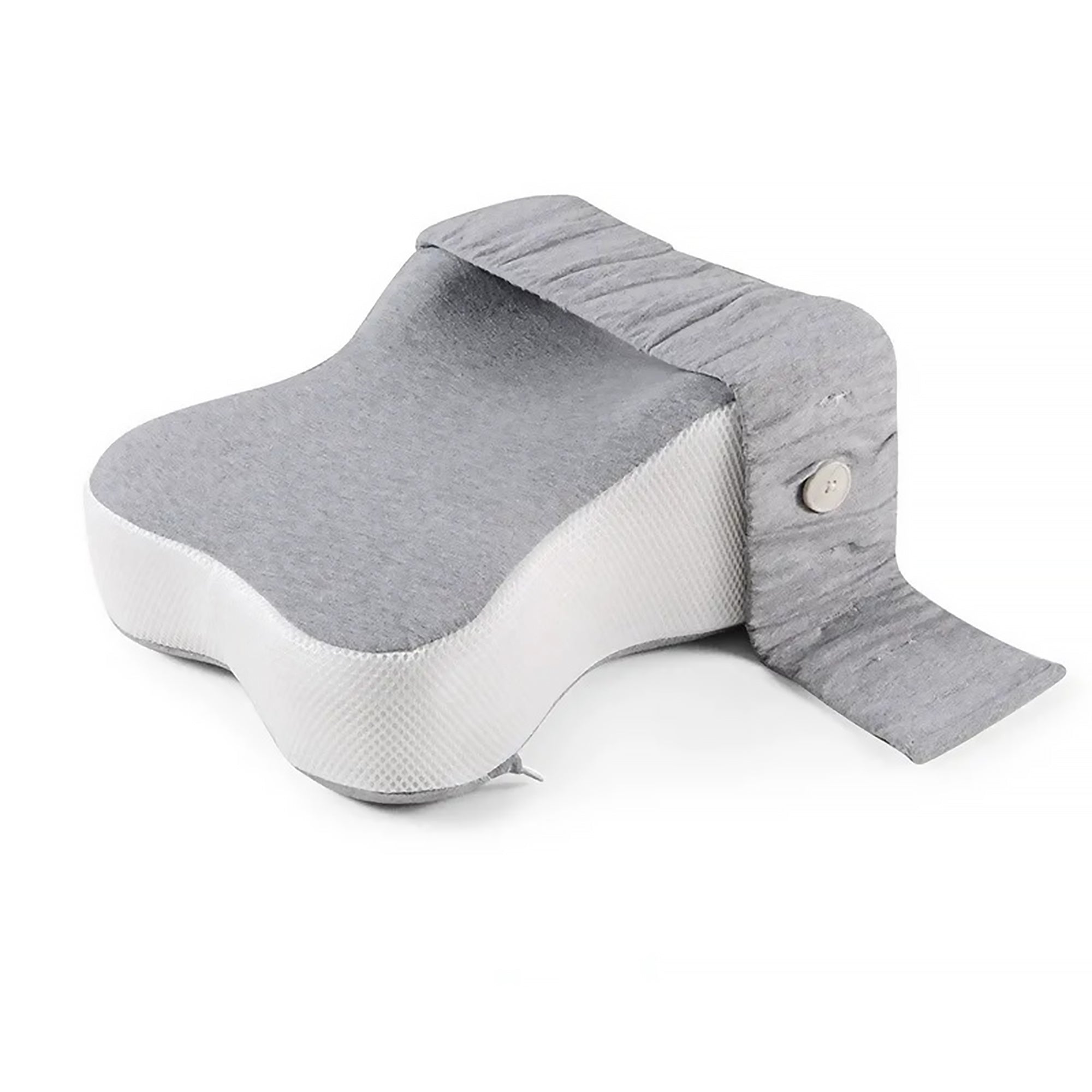 Ergonomic Contour Knee Pillow with Adjustable Strap