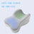 Ergonomic Contour Knee Pillow with Adjustable Strap