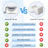 Ergonomic Contour Knee Pillow with Adjustable Strap