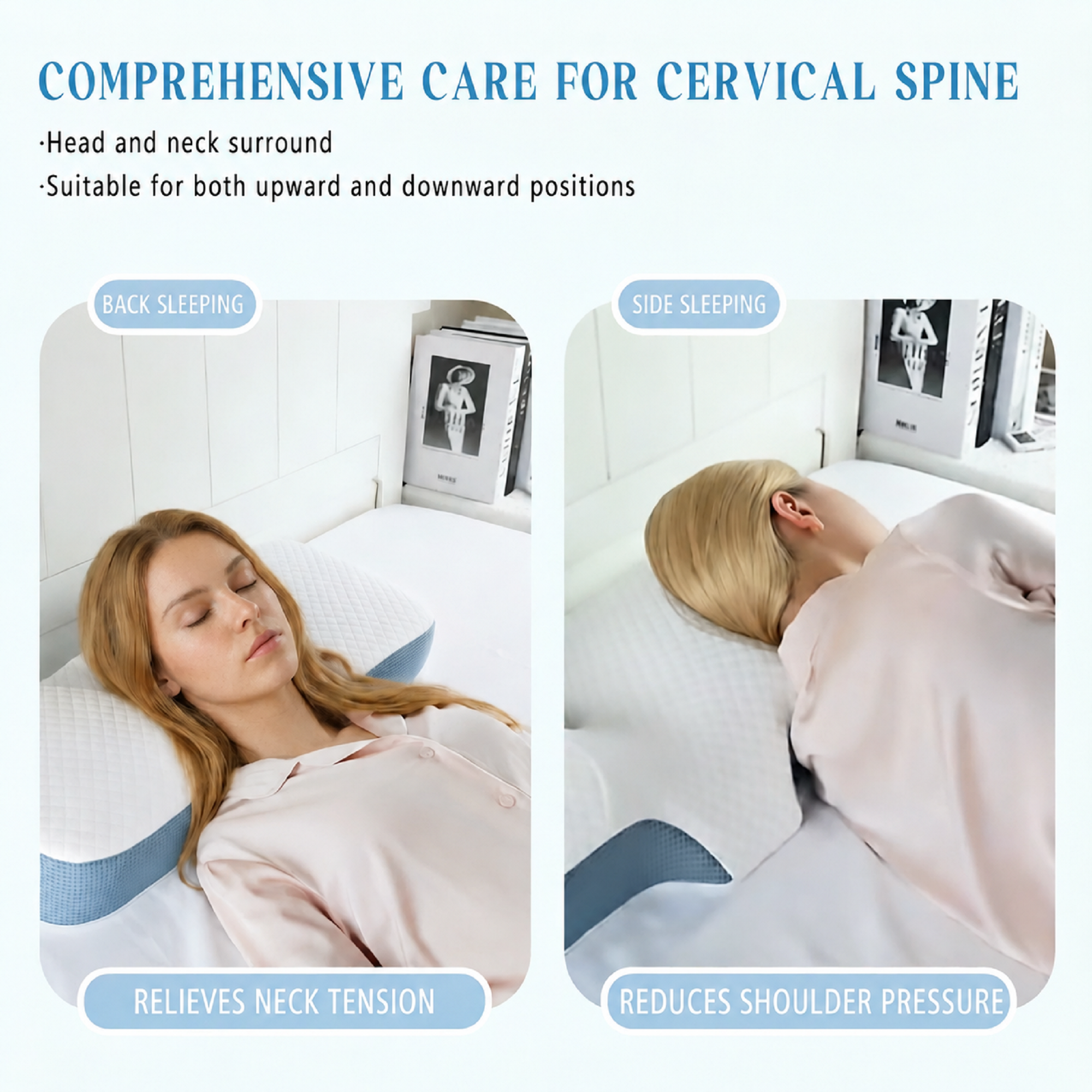 Orthopedic Cervical Contour Pillow