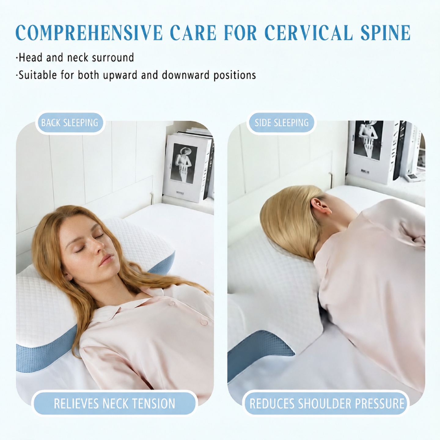 Orthopedic Cervical Contour Pillow