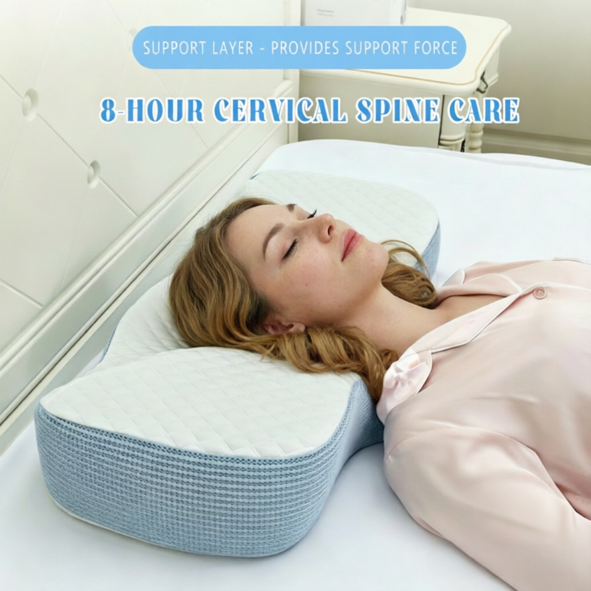 Orthopedic Cervical Contour Pillow