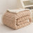 Super Soft 3D Carved Fleece & Sherpa Blanket