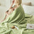 Colorful Breathable Soft Waffle Throw Blanket for Sofa & Bed Comfort