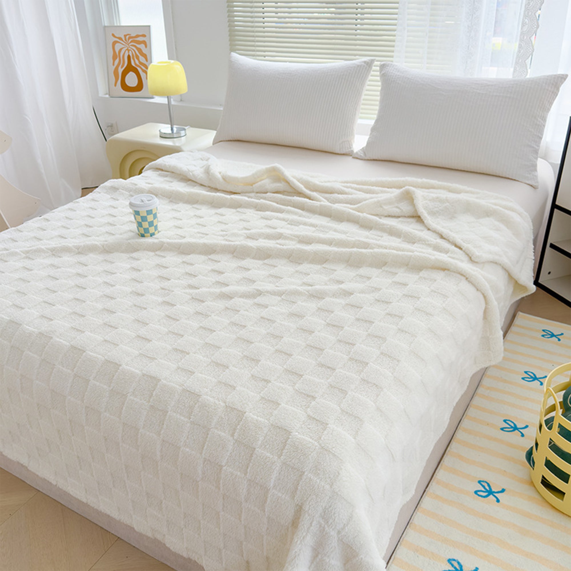 3D Carved Cloud-Soft Blanket — Luxury Throw with Pet-Friendly Durability