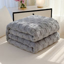 3D Carved Cloud-Soft Blanket — Luxury Throw with Pet-Friendly Durability