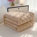 3D Carved Cloud-Soft Blanket — Luxury Throw with Pet-Friendly Durability