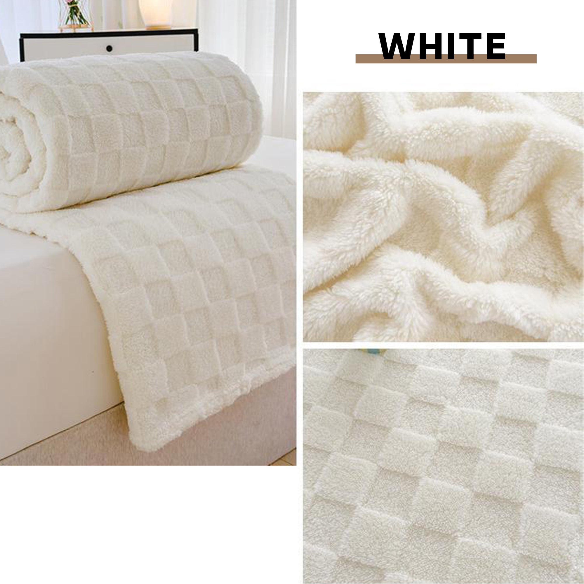 3D Carved Cloud-Soft Blanket — Luxury Throw with Pet-Friendly Durability
