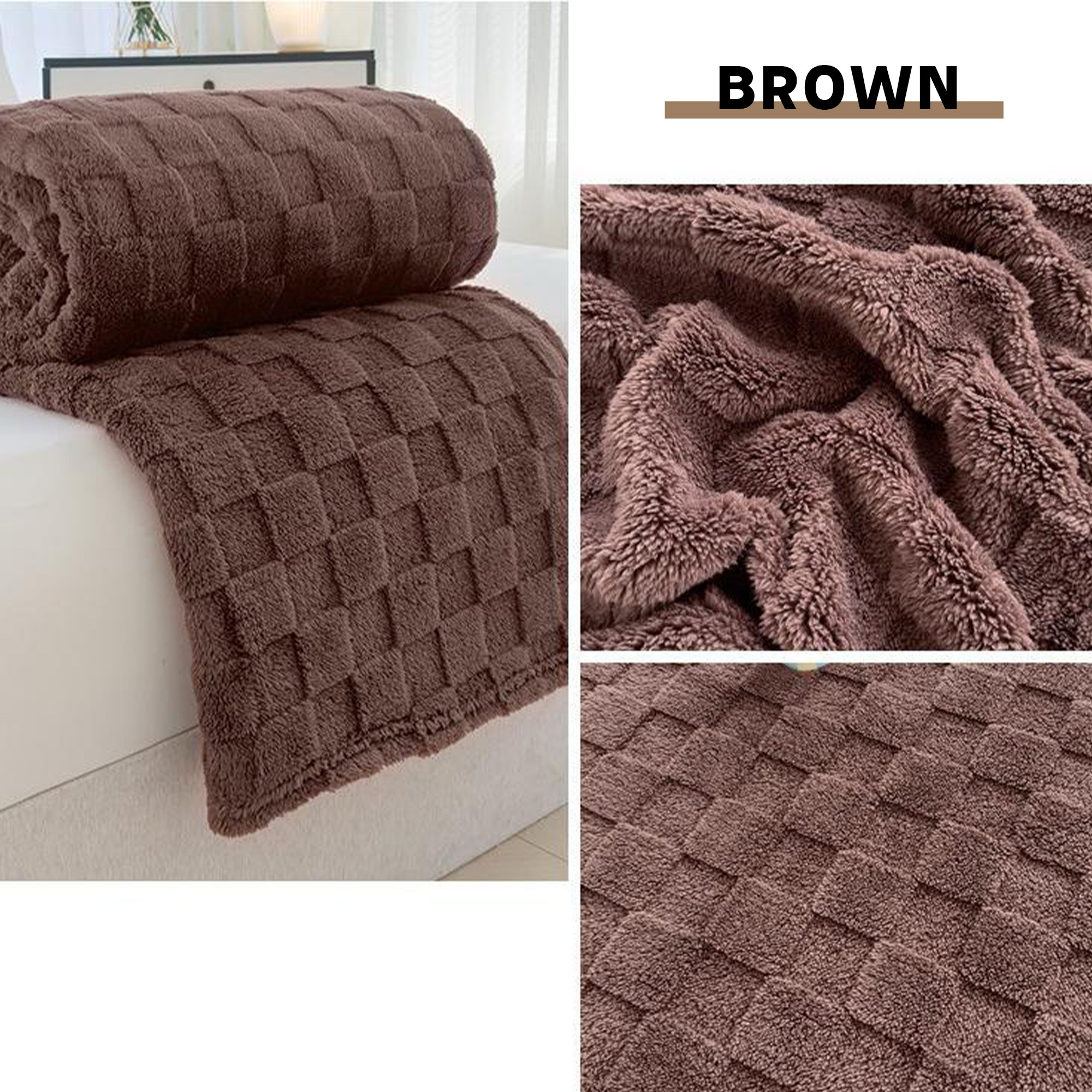 3D Carved Cloud-Soft Blanket — Luxury Throw with Pet-Friendly Durability