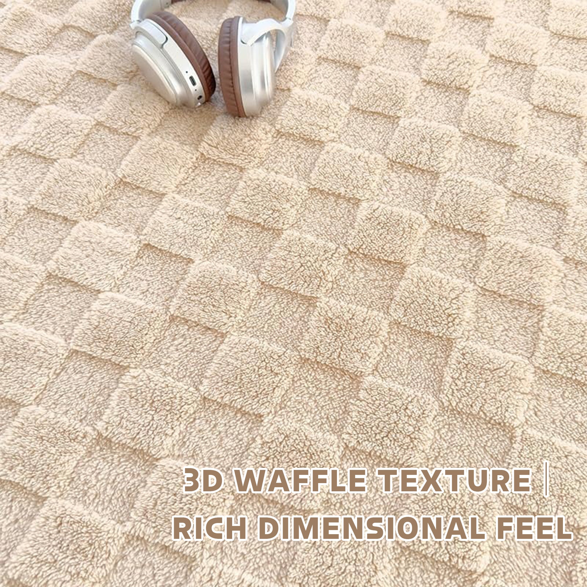 3D Carved Cloud-Soft Blanket — Luxury Throw with Pet-Friendly Durability