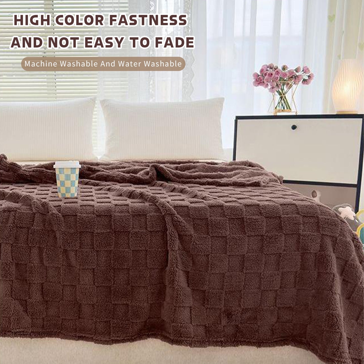 3D Carved Cloud-Soft Blanket — Luxury Throw with Pet-Friendly Durability