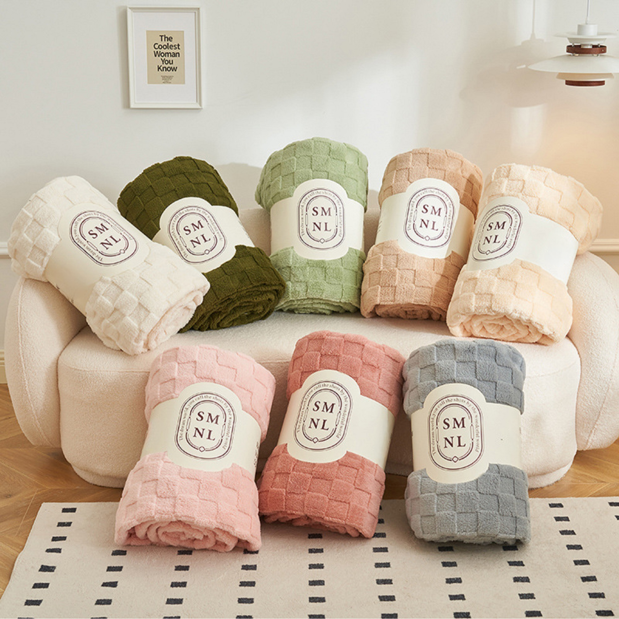3D Carved Cloud-Soft Blanket — Luxury Throw with Pet-Friendly Durability