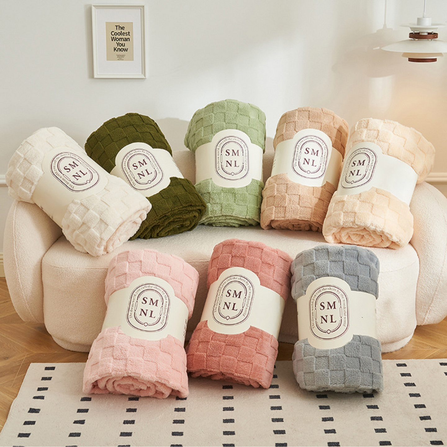 3D Carved Cloud-Soft Blanket — Luxury Throw with Pet-Friendly Durability