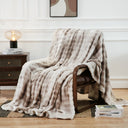 Cloud-Soft Tie-Dye Flannel Throw Blanket For Multi-Scene Comfort