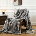 Cloud-Soft Tie-Dye Flannel Throw Blanket For Multi-Scene Comfort
