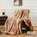 Cloud-Soft Tie-Dye Flannel Throw Blanket For Multi-Scene Comfort