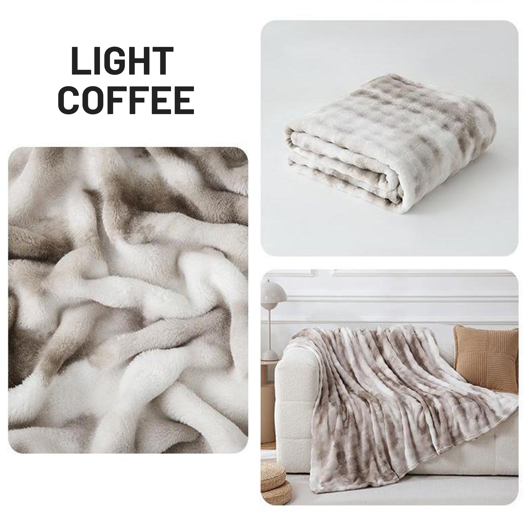 Cloud-Soft Tie-Dye Flannel Throw Blanket For Multi-Scene Comfort