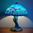 Cottagecore Vintage Stained Resin Mushroom Lamp