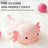 Axolotl Silicone Rechargeable Squishy Ambient Lamp with Tap Control & Sleep Timer