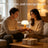 Rechargeable Touch Control Ambient Table Lamp – 3 Color Dimmable Portable Night Light