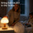 Rechargeable Touch Control Mushroom Lamp – 3 Color Dimmable Portable Night Light