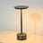 Elegant Rechargeable Dimmable Metal Touch LED Cordless Table Lamp