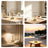 Elegant Rechargeable Dimmable Metal Touch LED Cordless Table Lamp