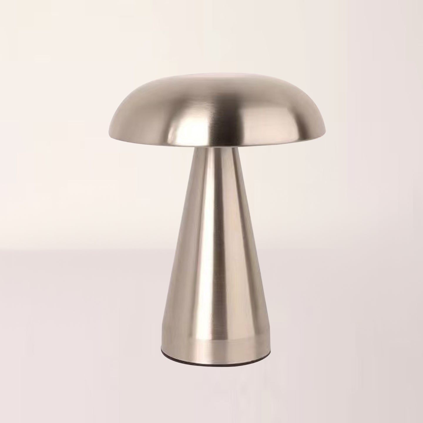 Portable Mushroom LED Table Lamp - Cordless Touch Dimmable Retro Bedside Nightlight