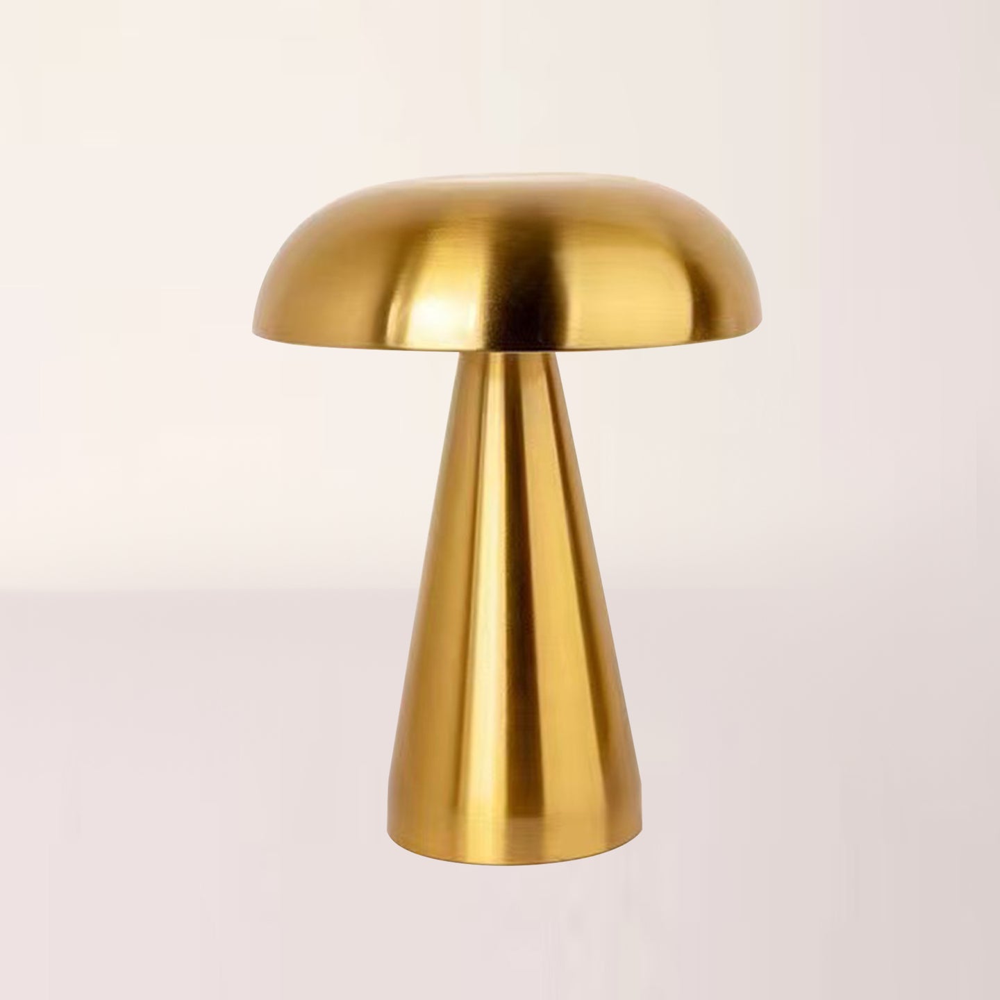 Portable Mushroom LED Table Lamp - Cordless Touch Dimmable Retro Bedside Nightlight