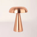 Portable Mushroom LED Table Lamp - Cordless Touch Dimmable Retro Bedside Nightlight