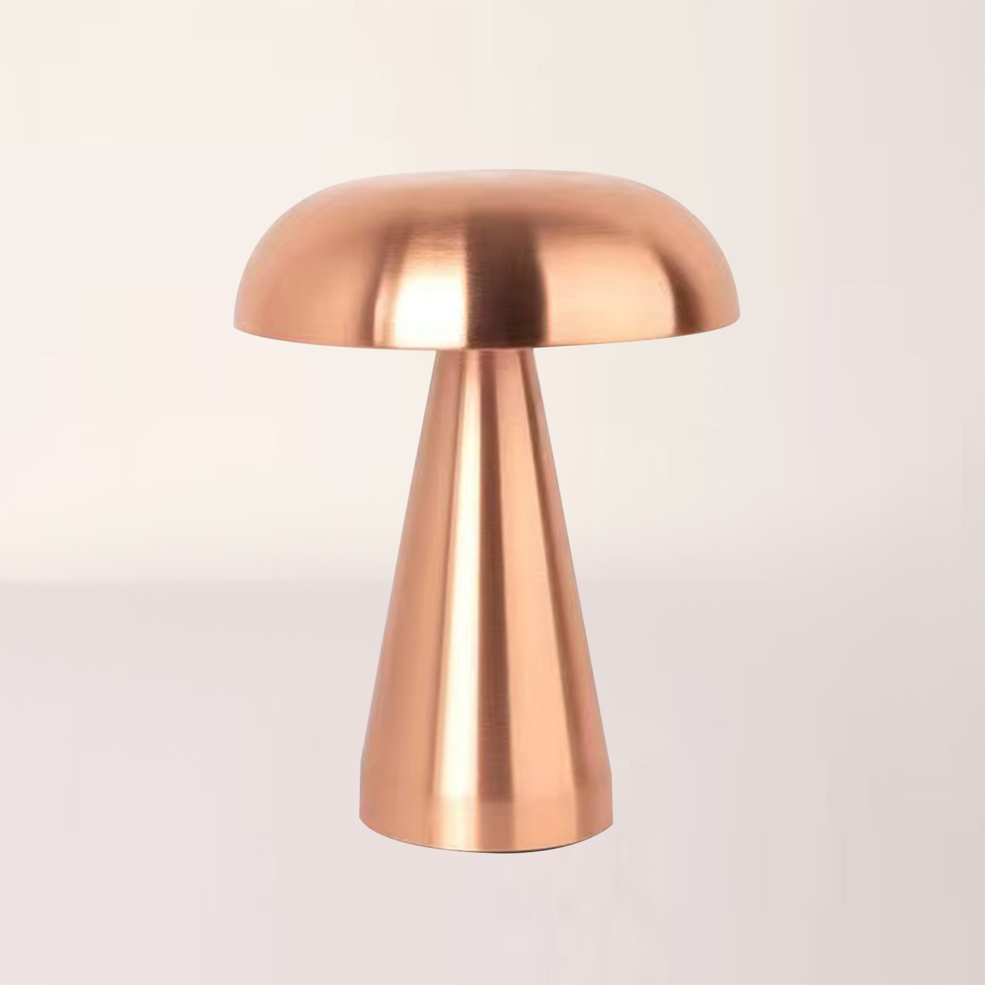 Portable Mushroom LED Table Lamp - Cordless Touch Dimmable Retro Bedside Nightlight